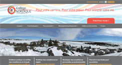 Desktop Screenshot of college-nordique.com